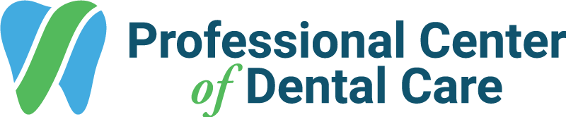 Professional Center for Dental Care Logo